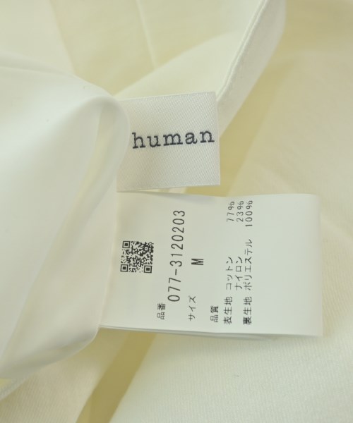 HUMAN WOMAN（ヒューマン　ウーマン）ロング・マキシ丈スカート 白 サイズ:M レディース/2200642737847