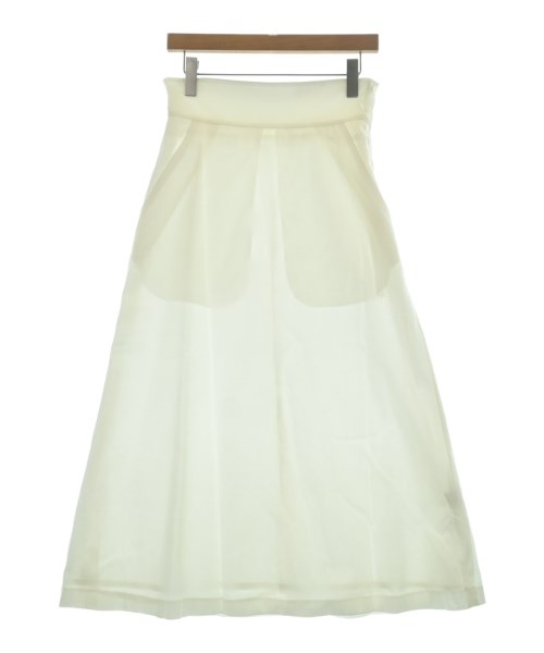 HUMAN WOMAN(ヒューマン　ウーマン)ロング・マキシ丈スカート 白 サイズ:M/2200642737878