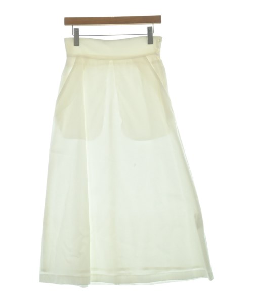 HUMAN WOMAN(ヒューマン　ウーマン)ロング・マキシ丈スカート 白 サイズ:M/2200642737915