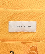 HUMAN WOMAN（ヒューマン　ウーマン）ブラウス オレンジ サイズ:M レディース/2200642738103