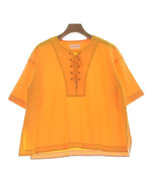 HUMAN WOMAN(ヒューマン　ウーマン)ブラウス オレンジ サイズ:M/2200642738158