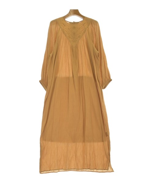 HUMAN WOMAN(ヒューマン　ウーマン)ワンピース 茶 サイズ:M/2200642743497