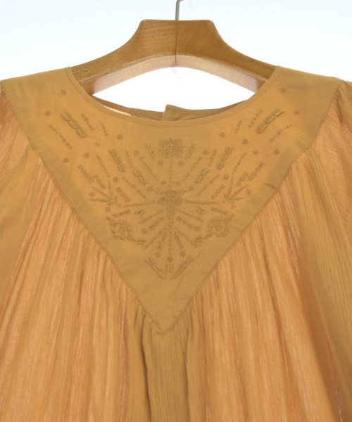 HUMAN WOMAN（ヒューマン　ウーマン）ワンピース 茶 サイズ:M レディース/2200642743503