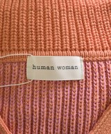 HUMAN WOMAN（ヒューマン　ウーマン）ニット・セーター ピンク サイズ:M レディース/2200642743541