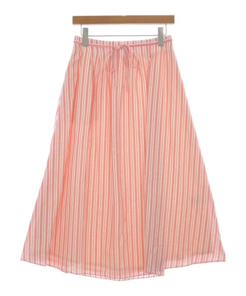 HUMAN WOMAN(ヒューマン　ウーマン)ロング・マキシ丈スカート ピンク サイズ:M/2200642743886