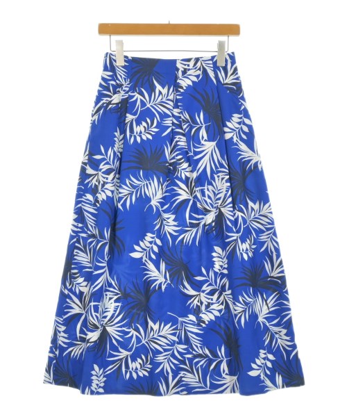 HUMAN WOMAN(ヒューマン　ウーマン)ロング・マキシ丈スカート 青 サイズ:M/2200642744173