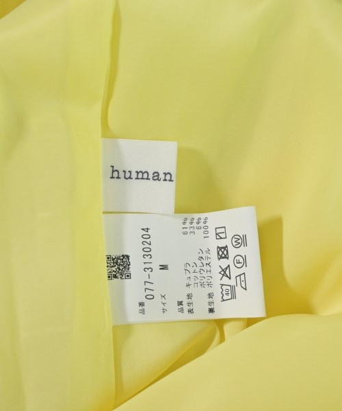 HUMAN WOMAN（ヒューマン　ウーマン）その他 黄 サイズ:M レディース/2200642744296