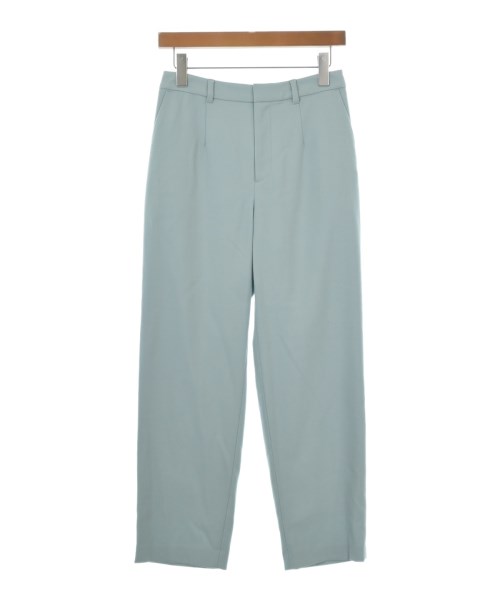 HUMAN WOMAN(ヒューマン　ウーマン)スラックス 青 サイズ:L/2200642744890