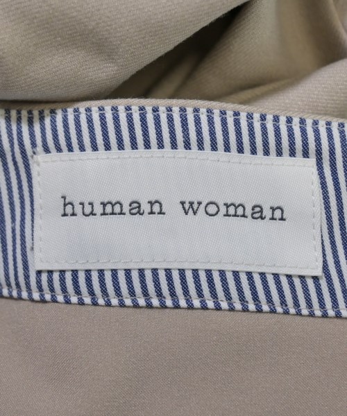 HUMAN WOMAN（ヒューマン　ウーマン）スラックス ベージュ サイズ:M レディース/2200642745033
