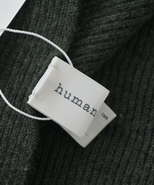 HUMAN WOMAN（ヒューマン　ウーマン）マフラー 緑 サイズ:- レディース/2200642745217