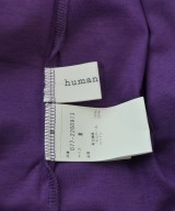 HUMAN WOMAN（ヒューマン　ウーマン）Tシャツ・カットソー 紫 サイズ:M レディース/2200642745248