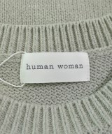 HUMAN WOMAN（ヒューマン　ウーマン）ニット・セーター グレー サイズ:M レディース/2200642756701