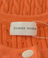 HUMAN WOMAN（ヒューマン　ウーマン）カーディガン オレンジ サイズ:M レディース/2200642757159