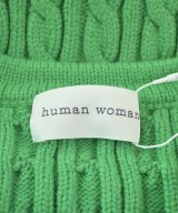 HUMAN WOMAN（ヒューマン　ウーマン）カーディガン 緑 サイズ:M レディース/2200642757210
