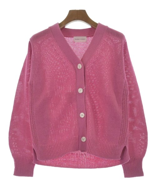 HUMAN WOMAN(ヒューマン　ウーマン)カーディガン ピンク サイズ:M/2200642757265
