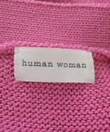 HUMAN WOMAN（ヒューマン　ウーマン）カーディガン ピンク サイズ:M レディース/2200642757289