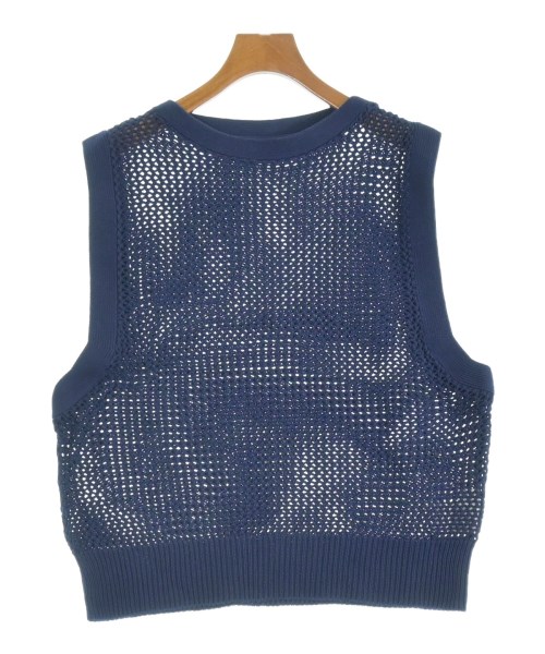 HUMAN WOMAN(ヒューマン　ウーマン)ベスト 紺 サイズ:M/2200642757418