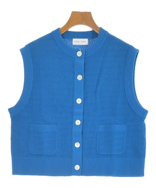 HUMAN WOMAN(ヒューマン　ウーマン)ニット・セーター 青 サイズ:M/2200642757463