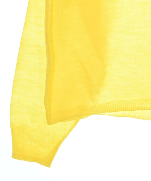 HUMAN WOMAN（ヒューマン　ウーマン）ニット・セーター 黄 サイズ:M レディース/2200642757555