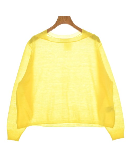 HUMAN WOMAN(ヒューマン　ウーマン)ニット・セーター 黄 サイズ:M/2200642757562