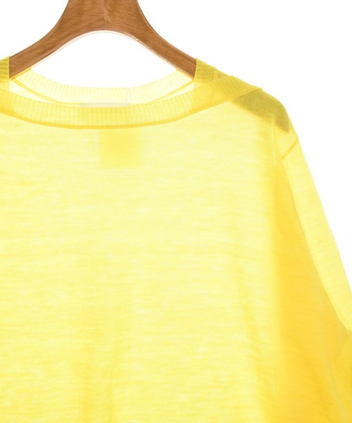 HUMAN WOMAN（ヒューマン　ウーマン）ニット・セーター 黄 サイズ:M レディース/2200642757562