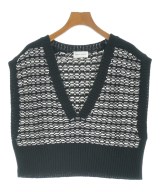 HUMAN WOMAN（ヒューマン　ウーマン）ベスト 黒 サイズ:M レディース/2200642757951