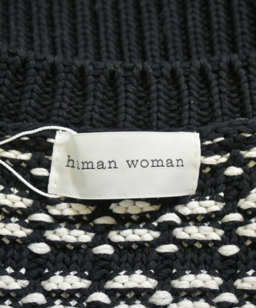HUMAN WOMAN（ヒューマン　ウーマン）ベスト 黒 サイズ:M レディース/2200642757975