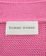 HUMAN WOMAN（ヒューマン　ウーマン）カーディガン ピンク サイズ:M レディース/2200642758064