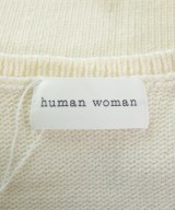 HUMAN WOMAN（ヒューマン　ウーマン）ニット・セーター 白 サイズ:M レディース/2200642758187