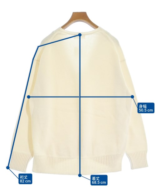 HUMAN WOMAN（ヒューマン　ウーマン）ニット・セーター 白 サイズ:M レディース/2200642758194