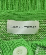 HUMAN WOMAN（ヒューマン　ウーマン）カーディガン 緑 サイズ:M レディース/2200642758217