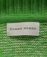 HUMAN WOMAN（ヒューマン　ウーマン）ニット・セーター 緑 サイズ:M レディース/2200642758347