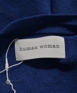HUMAN WOMAN（ヒューマン　ウーマン）カーディガン 青 サイズ:M レディース/2200642758477