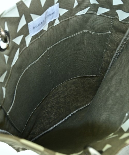 HUMAN WOMAN（ヒューマン　ウーマン）トートバッグ カーキ サイズ:- レディース/2200642758552