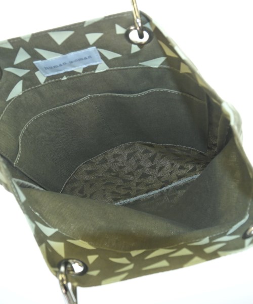 HUMAN WOMAN（ヒューマン　ウーマン）トートバッグ カーキ サイズ:- レディース/2200642758668