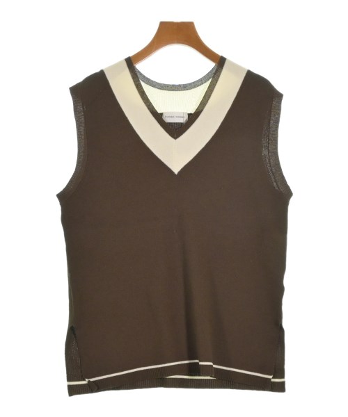 HUMAN WOMAN(ヒューマン　ウーマン)ベスト 茶 サイズ:M/2200642759214