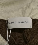 HUMAN WOMAN（ヒューマン　ウーマン）ベスト 茶 サイズ:M レディース/2200642759269