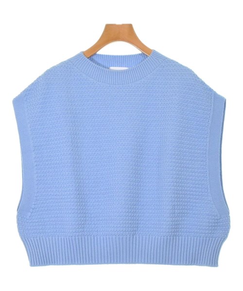 HUMAN WOMAN(ヒューマン　ウーマン)ベスト 青 サイズ:M/2200642953056