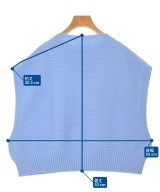 HUMAN WOMAN（ヒューマン　ウーマン）ベスト 青 サイズ:M レディース/2200642953056