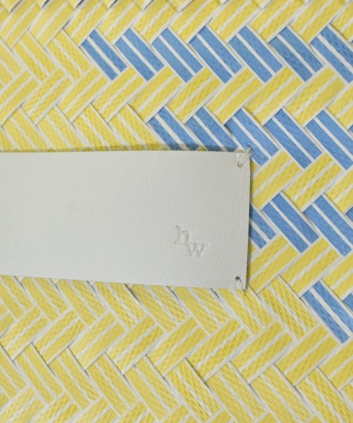 HUMAN WOMAN（ヒューマン　ウーマン）かごバッグ 黄 サイズ:- レディース/2200633592066