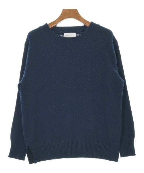 HUMAN WOMAN(ヒューマン　ウーマン)ニット・セーター 紺 サイズ:M/2200637110082