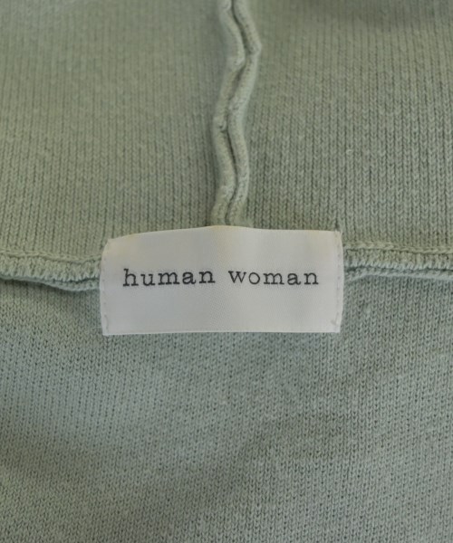 HUMAN WOMAN（ヒューマン　ウーマン）ニット・セーター 緑 サイズ:M レディース/2200611047137