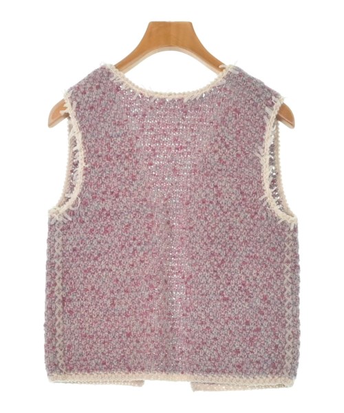 HUMAN WOMAN（ヒューマン　ウーマン）ベスト/ノースリーブ ピンク サイズ:M レディース/2200611973122