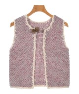 HUMAN WOMAN（ヒューマン　ウーマン）ベスト/ノースリーブ ピンク サイズ:M レディース/2200611973122