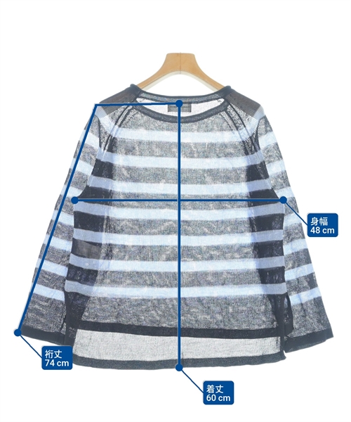 HUMAN WOMAN（ヒューマン　ウーマン）ニット・セーター グレー サイズ:M レディース/2200625265039