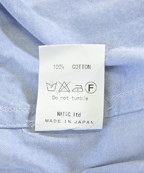 HUMAN WOMAN（ヒューマン　ウーマン）カジュアルシャツ 青 サイズ:2(M位) レディース/2200615882345