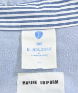 HUMAN WOMAN（ヒューマン　ウーマン）カジュアルシャツ 青 サイズ:2(M位) レディース/2200615882345