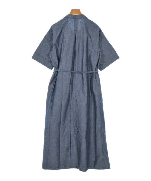 HUMAN WOMAN（ヒューマン　ウーマン）シャツワンピース 紺 サイズ:M レディース/2200629289208
