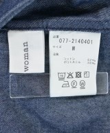 HUMAN WOMAN（ヒューマン　ウーマン）シャツワンピース 紺 サイズ:M レディース/2200629289208