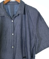 HUMAN WOMAN（ヒューマン　ウーマン）シャツワンピース 紺 サイズ:M レディース/2200629289208